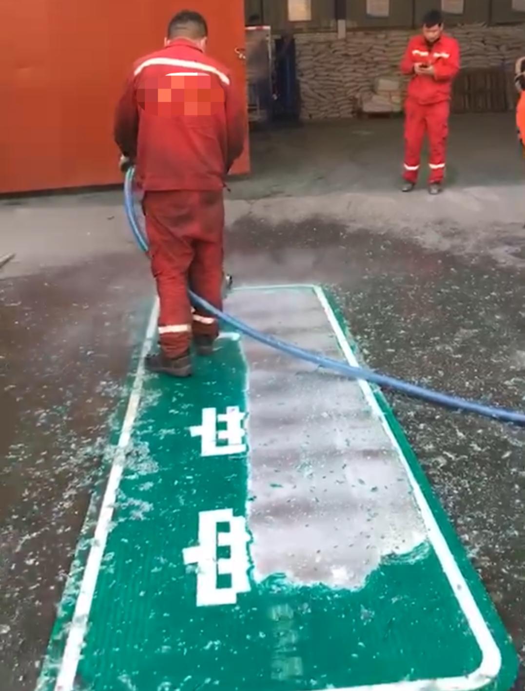 路牌标识、标线高压水射流清洗机组
